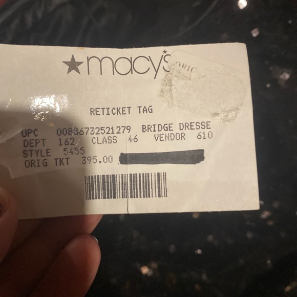 Aidan Aidan Mattox NEW Black Lined Sequined Strapless Evening Dress 12 - Picture 3 of 3